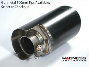 Alfa Romeo 4C Performance Exhaust System - Supersprint - Dual Side Exit Design - w/ Performance Muffler